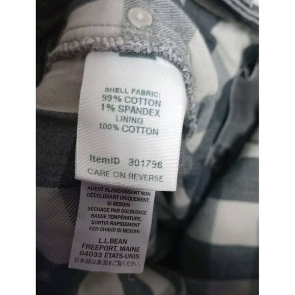 Vintage L.L. Bean Classic Fit Women's Jeans Size 8 Pet Gray - Picture 5 of 9